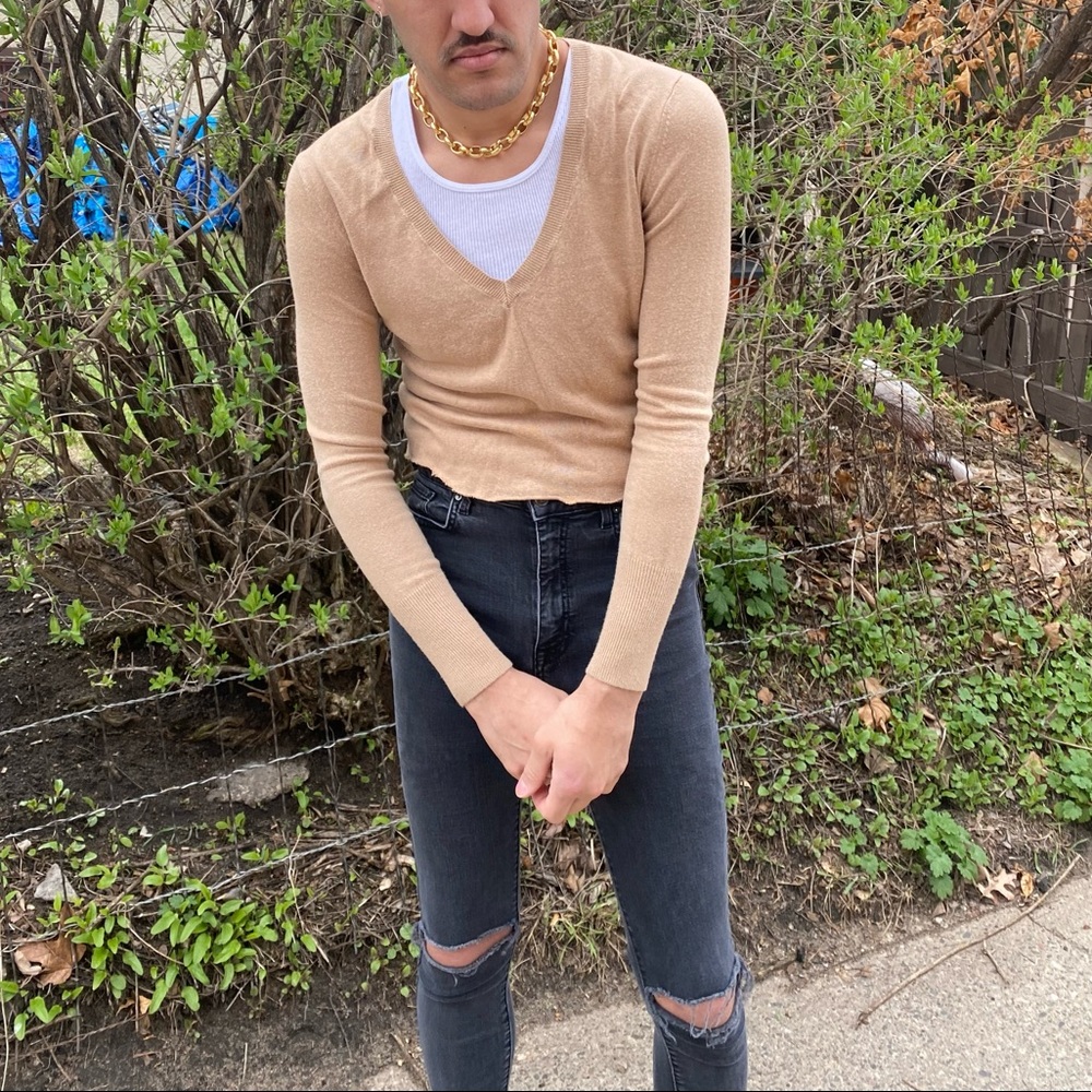 Cropped sweater men’s or women’s